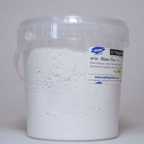 58100 Bologna Chalk Kremer Pigment, 1kg plastic container