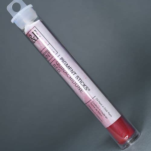 59 Quinacridone Red R&F Pigment Stick, 38ml stick