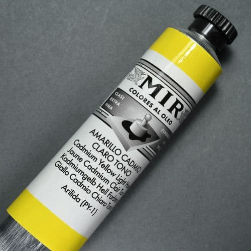 6 Cadmium Yellow Light Hue MIR Oil Colour, 60ml tube
