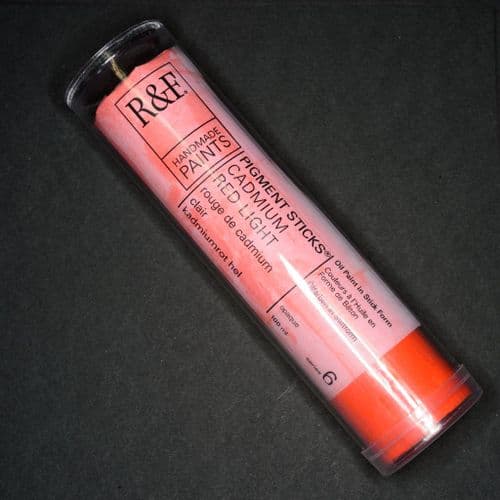 60 Cadmium Red Light R&F Pigment Stick, 100ml stick