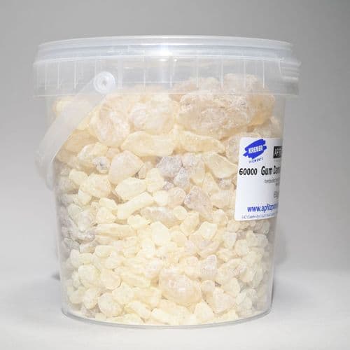 60000 Gum Dammar (dammar resin pieces) Kremer, 650g plastic container
