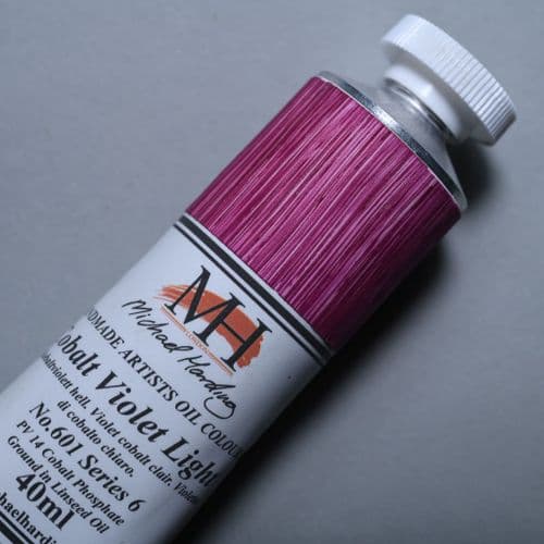 601 Cobalt Violet Light Michael Harding Oil Colour, 40ml tube. 20% off (Discount applied at checkout).
