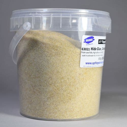 63021 Hide Glue Kremer Pigment, 650g plastic container