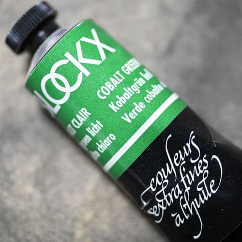 661 Cobalt Green Light Blockx Oil Colour, 35ml tube.