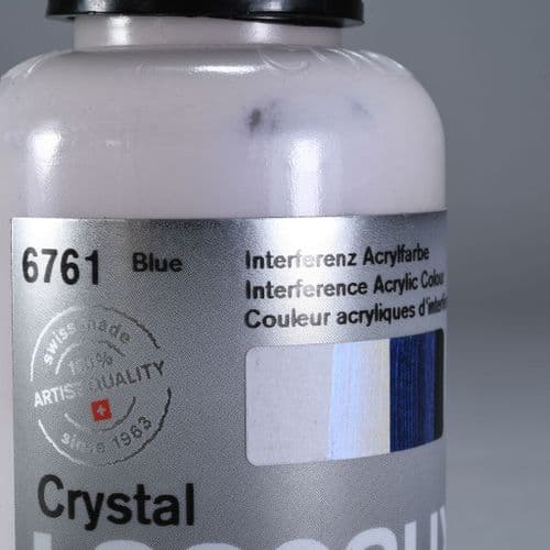 6761 Blue Lascaux Crystal Acrylic, 85ml plastic container