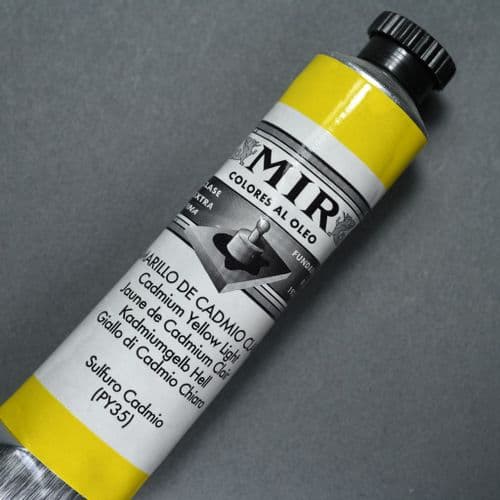 6A Cadmium Yellow Light MIR Oil Colour, 60ml tube