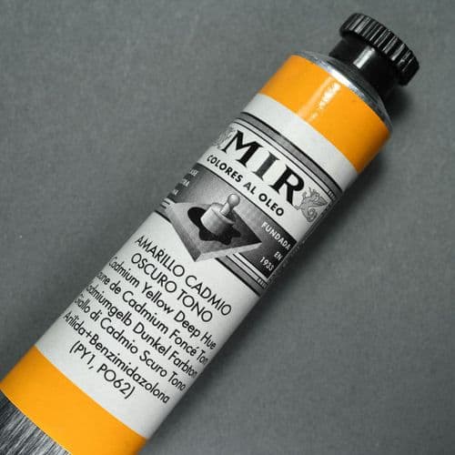 7 Cadmium Yellow Deep Hue MIR Oil Colour, 60ml tube