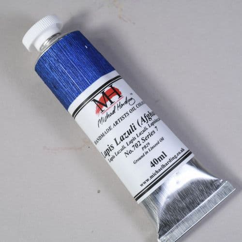 702 Lapis Lazuli Michael Harding Oil Colour, 40ml tube. 5% off.