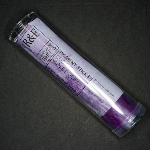 72 Cobalt Violet Deep R&F Pigment Stick, 100ml stick