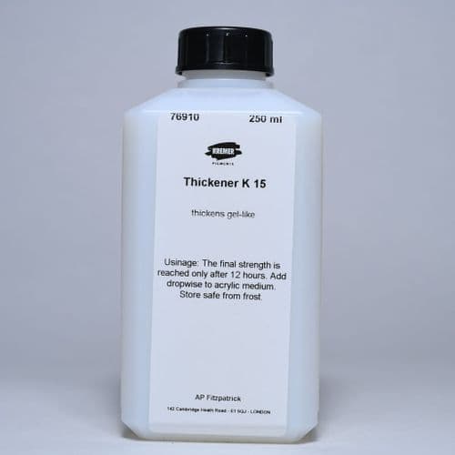 76910 Thickener K15 Kremer, 250ml bottle