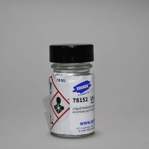78152 UV Stabilizer 292 HALS. Kremer, 30g bottle
