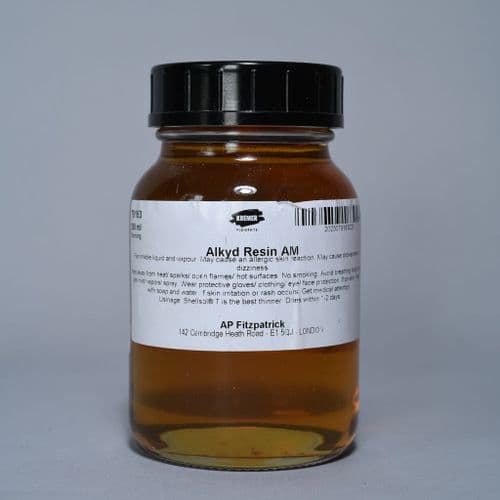 79163 Alkyd Resin AM, Kremer. 250ml jar