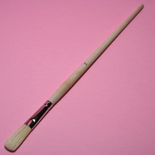 85080314 Kremer Oval No. 14 Fresco Brush