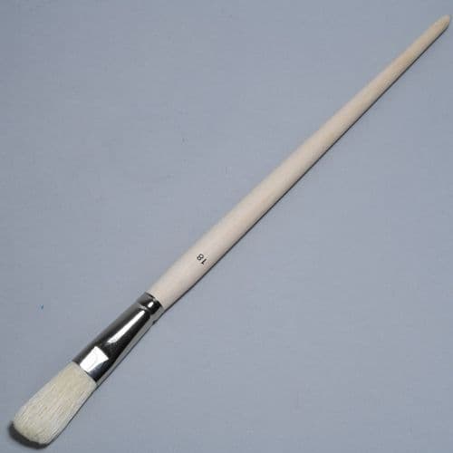 85080318 Kremer Oval No. 18 Fresco Brush