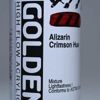8521 Alizarin Crimson Hue, High Flow Acrylic, 118ml bottle. 15% off (Discount applied at checkout).