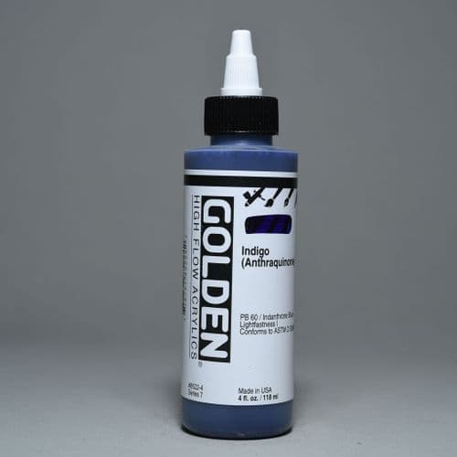 8522 Anthraquinone Blue, High Flow Acrylic, 118ml bottle.