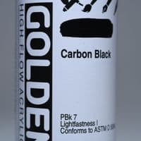 8524 Carbon Black, High Flow Acrylic, 118ml bottle.