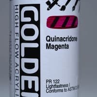 8540 Quinacridone Magenta, High Flow Acrylic, 118ml bottle. 15% off (Discount applied at checkout).