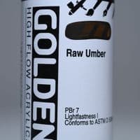8544 Raw Umber, High Flow Acrylic, 118ml bottle.