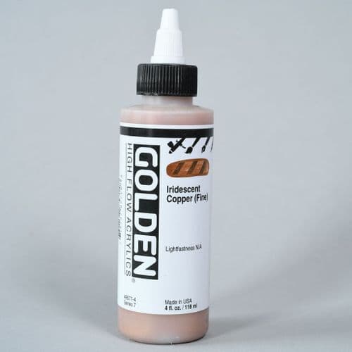 8571 Iridescent Copper (Fine), High Flow Acrylic, 118ml bottle. 15% off (Discount applied at checkout).