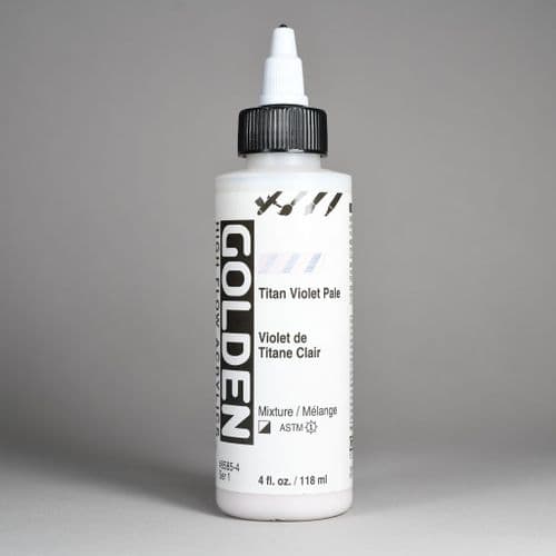 8585 Titan Violet Pale, High Flow Acrylic, 118ml bottle. 15% off (Discount applied at checkout).