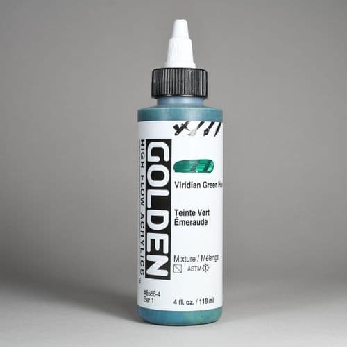 8586 Viridian Green Hue, High Flow Acrylic, 118ml bottle. 15% off (Discount applied at checkout).