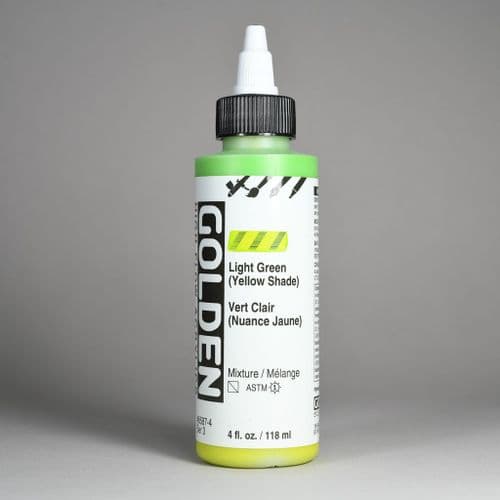 8587 Light Green (Yellow Shade), High Flow Acrylic, 118ml bottle.