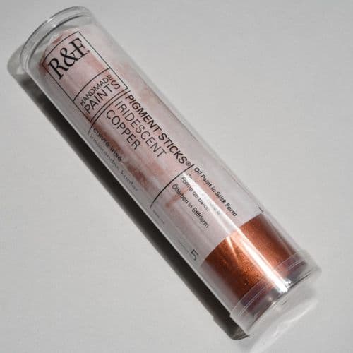 86 Iridescent Copper R&F Pigment Stick, 100ml stick