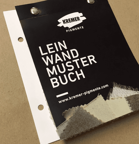 873160 Kremer Fabric Swatch Book (11 fabric samples)