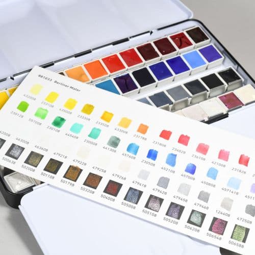 881033 Kremer Watercolour Set, Berlin Painters