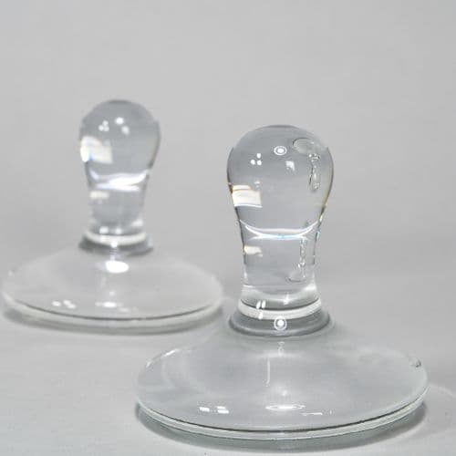 883348 Glass Muller, Medium. Kremer 5cm face approx.