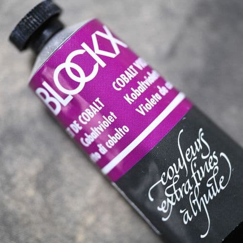 931 Cobalt Violet Blockx Oil Colour, 35ml tube.