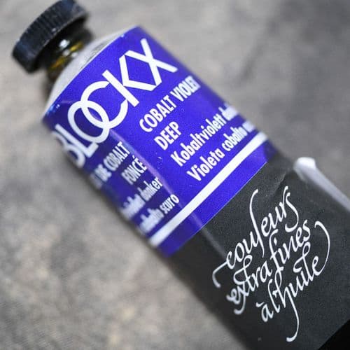 933 Cobalt Violet Deep Blockx Oil Colour, 35ml tube.