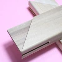 APF: 12 'Special Purchase' Tulip Wood Stretcher Bar. Pair (2 bars) with Keyways