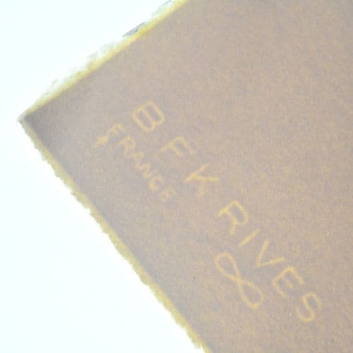 BFK Rives 56cm x 76cm - 280gsm Tan paper Sheet