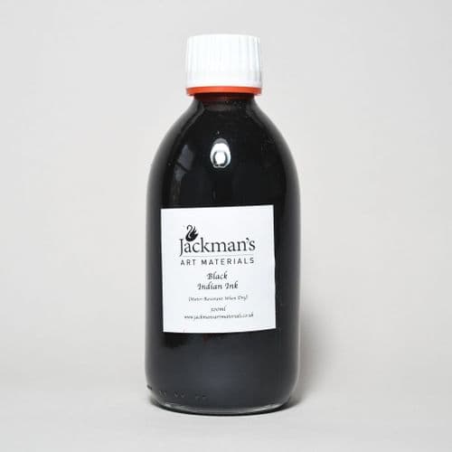 Black Indian Ink, Marc Jackman. 300ml bottle