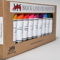 Brick Lane Set of Michael Harding Oil Colours, 10 x 40ml tubes.  5% off.
