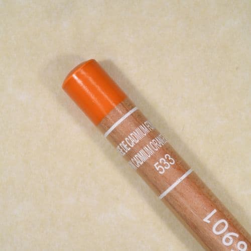 Caran d’Ache: 533 Dark Cadmium Orange Luminance Pencil