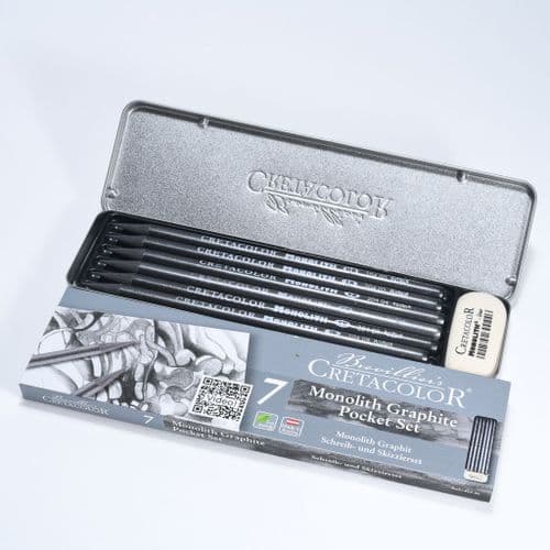 CR-204-26 Monolith Graphite Pencil Set by Cretacolor