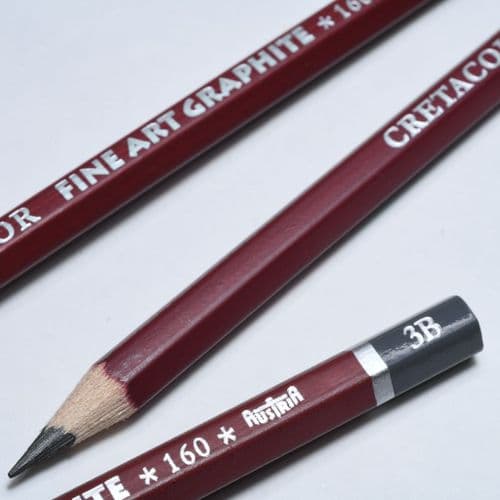Cretacolor: CR-160-3B Fine Art Graphite Pencil 3B