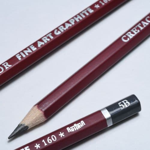 Cretacolor: CR-160-5B Fine Art Graphite Pencil 5B