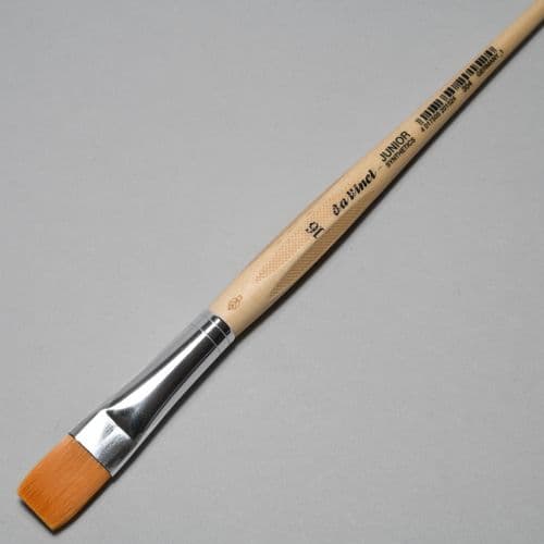 Da Vinci: s.304 Junior Synthetic brush, Flat, Size 16