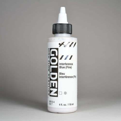 Golden: 8510 Interference Blue (Fine), High Flow Acrylic, 118ml