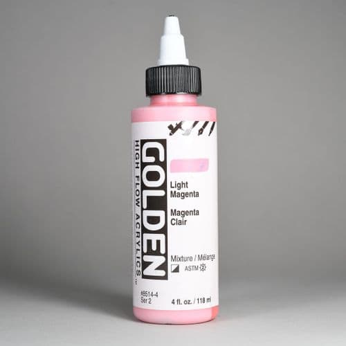 Golden: 8514 Light Magenta, High Flow Acrylic, 118ml