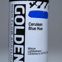 Golden: 8526 Cerulean Blue Hue, High Flow Acrylic, 118ml