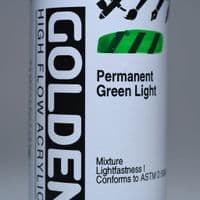 Golden: 8535 Permanent Green Light, High Flow Acrylic, 118ml
