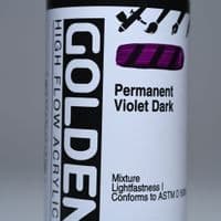 Golden: 8536 Permanent Violet Dark, High Flow Acrylic, 118ml