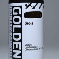 Golden: 8546 Sepia, High Flow Acrylic, 118ml