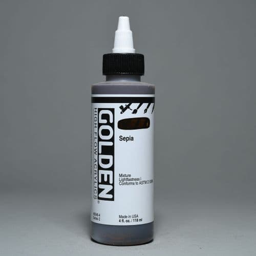 Golden: 8546 Sepia, High Flow Acrylic, 118ml
