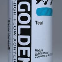 Golden: 8547 Teal, High Flow Acrylic, 118ml